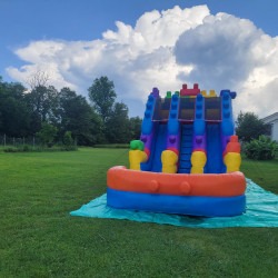 20230721 165036 1711586409 lego doble line water slide with big pool