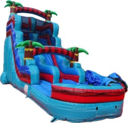 Marble Blue sky water ride