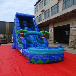 6cb47b29 852b 4dca 9c83 1817fe96b0c2 1764539316 tropical Blue marbel color inflatable water slide