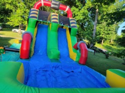 IMG 0370 1717464657 2 Obstacle course with double water slide