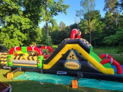 IMG 0373 1717464657 3 Obstacle course with double water slide